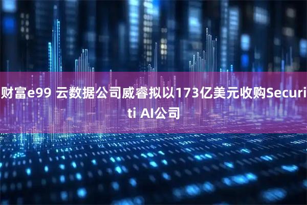 财富e99 云数据公司威睿拟以173亿美元收购Securiti AI公司